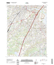 US Topo 7.5-minute map for New Brunswick NJ