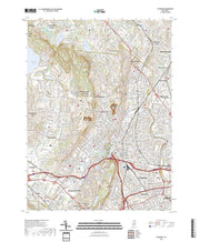 US Topo 7.5-minute map for Paterson NJ