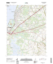 US Topo 7.5-minute map for Penns Grove NJDE