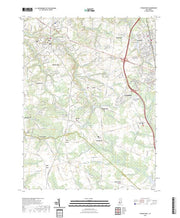 US Topo 7.5-minute map for Pitman West NJ