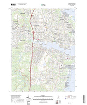 US Topo 7.5-minute map for Toms River NJ