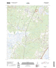 US Topo 7.5-minute map for Woodbine NJ