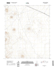 US Topo 7.5-minute map for Aden Crater NM