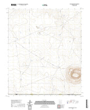 US Topo 7.5-minute map for Alamo Mountain NMTX