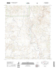 US Topo 7.5-minute map for Alma NM