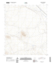 US Topo 7.5-minute map for Antelope Hill NM