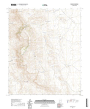 US Topo 7.5-minute map for Apache Gap NM