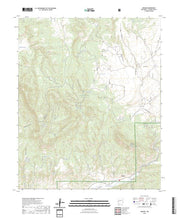 US Topo 7.5-minute map for Aragon NM