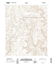 US Topo 7.5-minute map for Arch Mesa NM