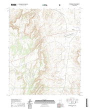 US Topo 7.5-minute map for Armstrong Canyon NM