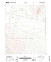 US Topo 7.5-minute map for Arrowhead Well NM