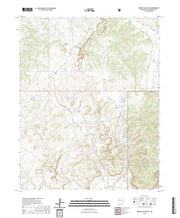 US Topo 7.5-minute map for Arroyo Chijuillita NM