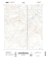 US Topo 7.5-minute map for Arroyo Cuervo NM