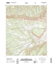 US Topo 7.5-minute map for Arroyo Del Agua NM