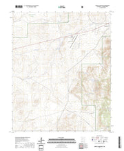 US Topo 7.5-minute map for Arroyo Landavaso NM