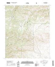 US Topo 7.5-minute map for Avis NM