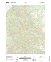 US Topo 7.5-minute map for Baldy Mountain NM