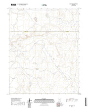 US Topo 7.5-minute map for Bar Y Ranch NM