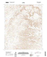 US Topo 7.5-minute map for Barn Draw NM