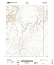 US Topo 7.5-minute map for Bascom Camp NM