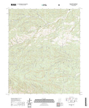 US Topo 7.5-minute map for Bear Spring NM