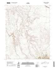 US Topo 7.5-minute map for Bedford Hill NM