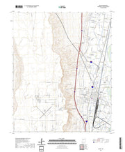 US Topo 7.5-minute map for Belen NM