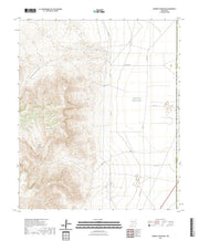 US Topo 7.5-minute map for Bennett Mountain NM