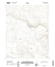 US Topo 7.5-minute map for Bible Top Butte NM