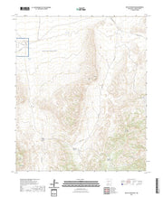 US Topo 7.5-minute map for Big Gyp Mountain NM