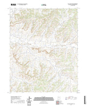 US Topo 7.5-minute map for Billy Rice Canyon NM