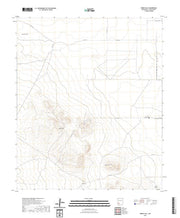 US Topo 7.5-minute map for Bisbee Hills NM