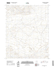 US Topo 7.5-minute map for Bisti Trading Post NM