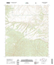 US Topo 7.5-minute map for Black Mountain NM