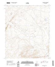 US Topo 7.5-minute map for Blackwater Hill NM