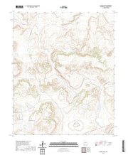 US Topo 7.5-minute map for Blaines Lake NM