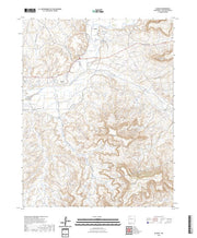 US Topo 7.5-minute map for Blanco NM