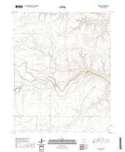 US Topo 7.5-minute map for Blind Gap NM