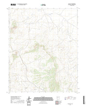 US Topo 7.5-minute map for Blue Hills NM