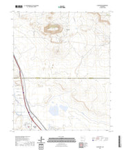 US Topo 7.5-minute map for Bluewater NM