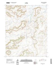 US Topo 7.5-minute map for Bookout Ranch NM