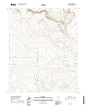 US Topo 7.5-minute map for Borica NM