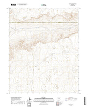 US Topo 7.5-minute map for Borica SW NM