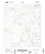 US Topo 7.5-minute map for Bowlin Ranch NM