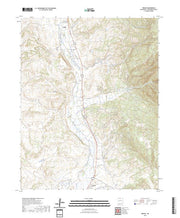 US Topo 7.5-minute map for Brazos NM