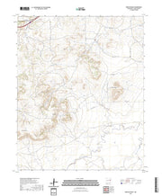 US Topo 7.5-minute map for Briscoe Ranch NM