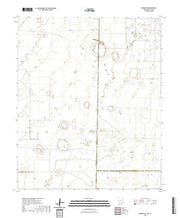 US Topo 7.5-minute map for Bronco NE NMTX