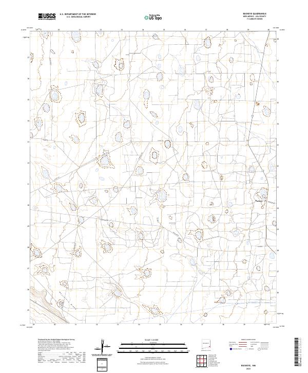 US Topo 7.5-minute map for Buckeye NM