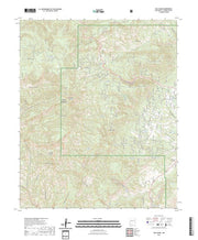 US Topo 7.5-minute map for Bull Basin NM