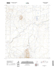 US Topo 7.5-minute map for Bulldog Mesa NM